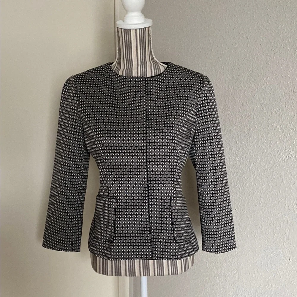 Anne Taylor Patterned Jacket - Picture 1 of 8